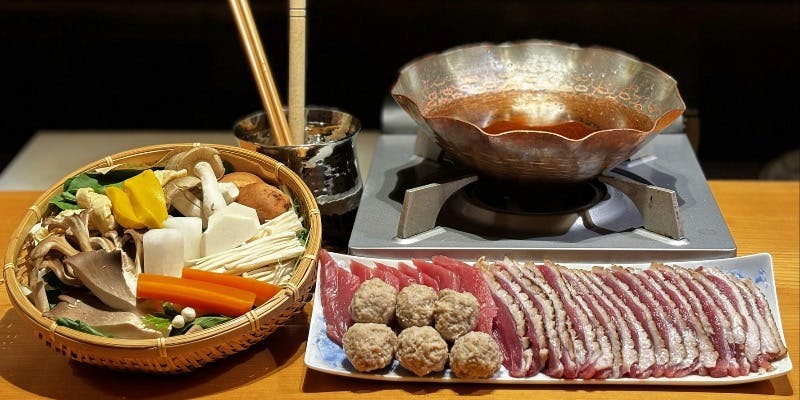 季節限定　京鴨鍋コース　5品 （秋冬限定）