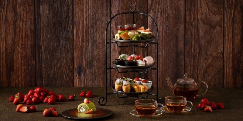 【アフタヌーンティー】ロンネフェルトの紅茶含むフリーフローと季節の和菓子（平日）