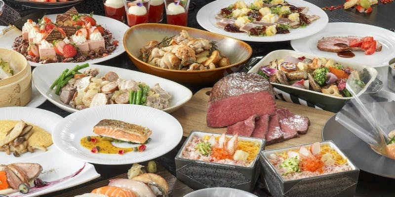 【ランチ】（冬のプレミアムビュッフェ）～ 肉と苺が奏でる冬のひととき ～