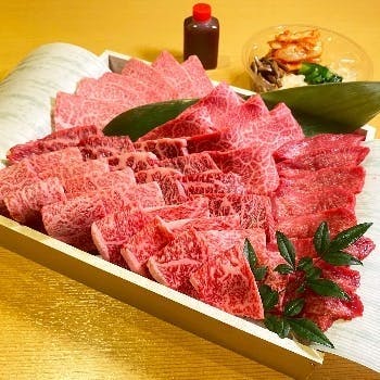 特撰黒毛和牛専門店 薩摩 うしのくら 赤坂店 テイクアウト 牛の蔵上焼肉セット 2 3名様分 ランチ プラン メニュー 一休 Comレストラン
