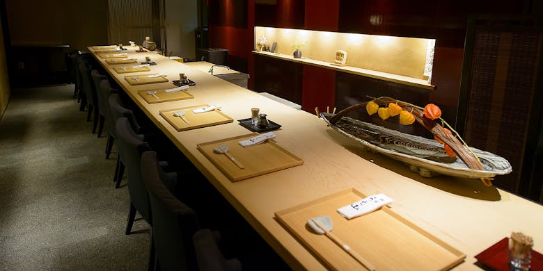 銀座うち山 基本の昼のコース 全7品 旬な懐石料理 リクエスト予約 ランチ プラン メニュー 一休 Comレストラン