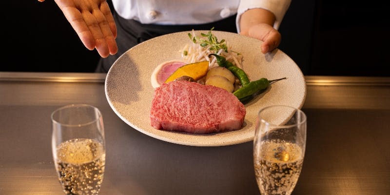 【神戸牛 心斎橋コース】選べる神戸牛ご飯の贅沢仕上げ　全9品