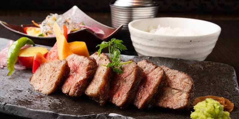 【神戸牛 難波コース】選べる神戸牛ご飯の贅沢仕上げ　全9品