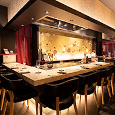 高級感あふれる店内