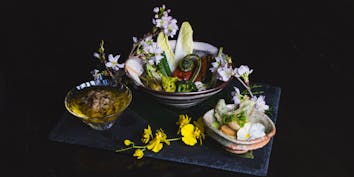 【STELLA】前菜盛り合わせ、魚料理も肉料理も愉しむ 全6品 - リストランテ ラ・ルーチェ／THE HIRAMATSU 京都