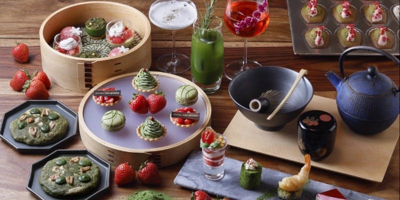 【Xmas2025】宇治抹茶＆京都産苺アフタヌーンティー＋クリスマスショートケーキ