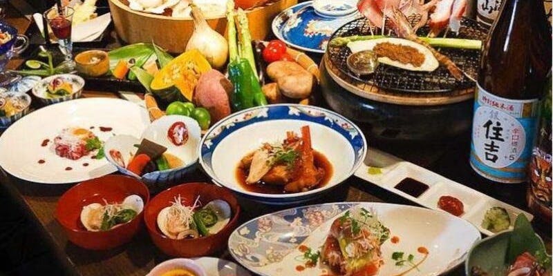 【まりも亭会席9,500円コース】神戸牛、鮮魚など厳選食材をご用意！
