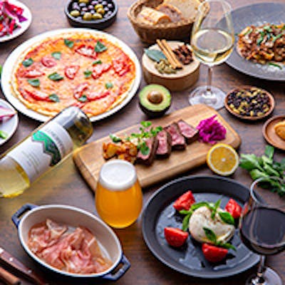 素材の味を活かした種類豊富なメニュー