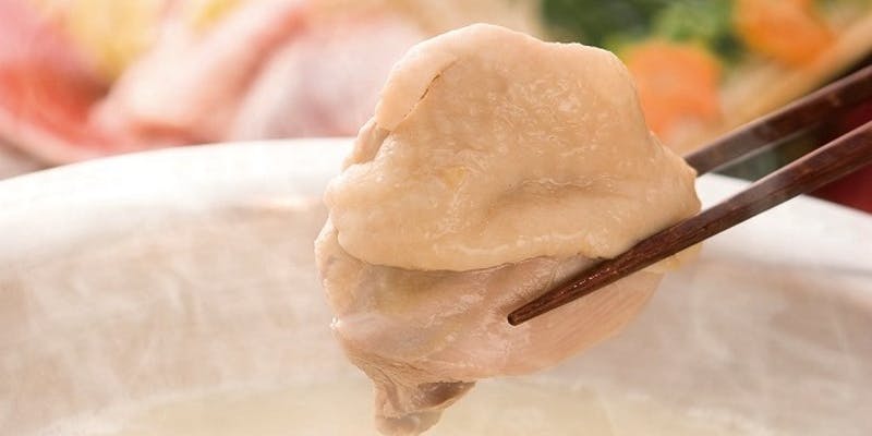 【博多水炊きコース】ラーメンサラダ、水炊きなど全6品＋フリーフロー（土日祝）