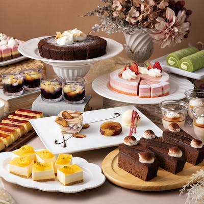 パティシエが贈る、オータムスイーツビュッフェ