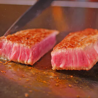 最高級「神戸牛」を鉄板焼でご堪能