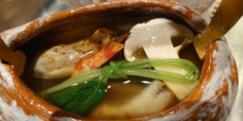 夜のお任せコース