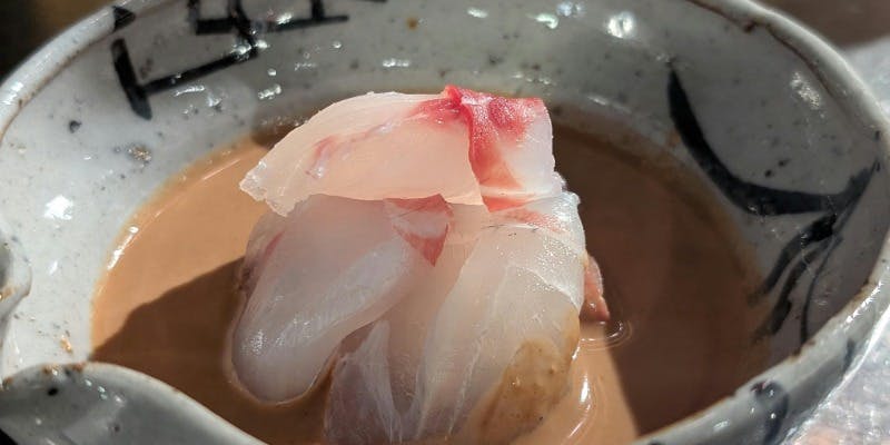 【期間限定】胡麻ダレ　鯛茶漬けコース