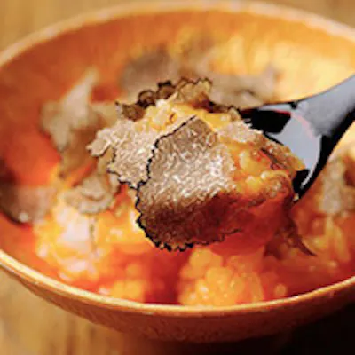 名物「トリュフたまごかけご飯」