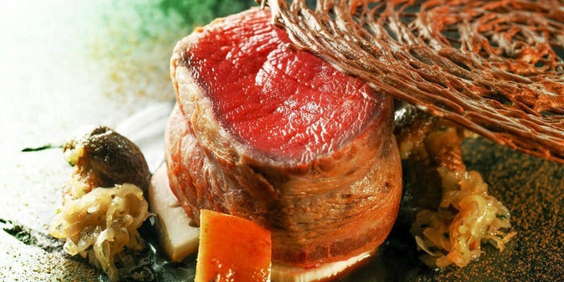 【個室確約】ディナープログラム「森羅の宵」　魚＆肉Wメインが楽しめる全5品＋4種のワイン（土日祝）