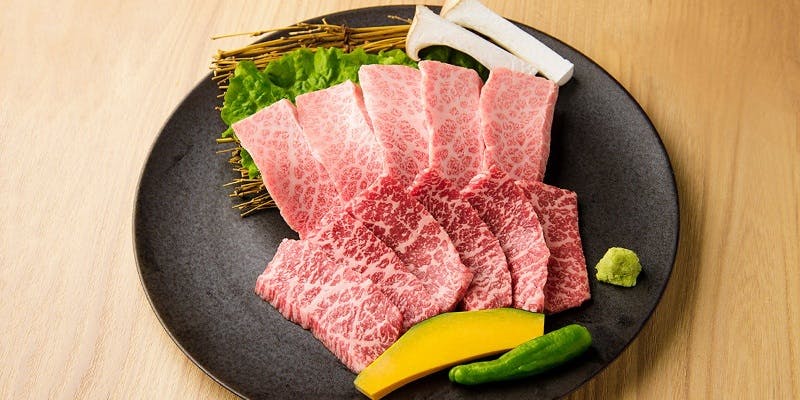【匠コース】上炙り肉寿司2種、前菜3種、ヘレorサーロイン、特上塩タン、特上ハラミ・特上霜降り肉など