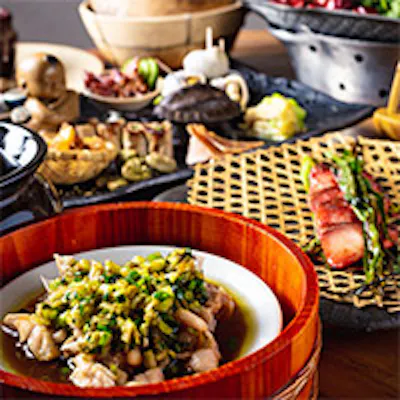 珍しい食材と新鮮自社野菜で作る中国郷土料理