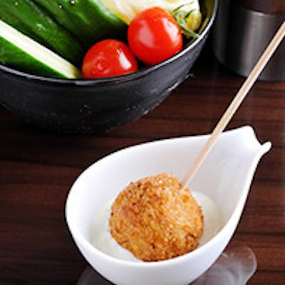 シェフのこだわりが詰まった一串