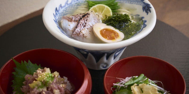 【京AFURIらーめんセット（お通し付き）】