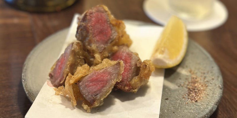 【当店自慢の人気メニュー”和牛の唐揚げ”プレゼント】先着1組限定＋【京AFURIらーめんセット】