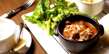 【平日ランチ】サラダ＆スープ　選べるメイン3種  - BRAUERTAFEL アトレ竹芝店