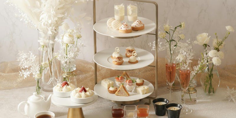 【Xmas2025】スノーホワイトアフタヌーンティー＋乾杯酒