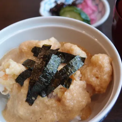 名物『天とろ丼』