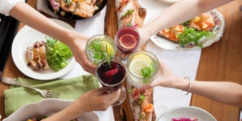 【パーティープラン】サクのみにもおすすめ！料理5品＋飲み放題180分