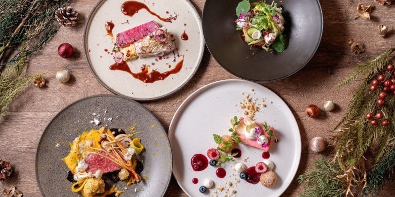 【Xmas2025】国産牛ランプやオマール海老など薪火香る厳選クリスマスコース全7品