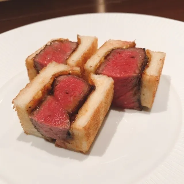 北新地 福多亭 ステーキサンドコース 窯焼きステーキ 絶品シャトーブリアンサンド含む 全8品 数量限定 ディナー プラン メニュー 一休 Comレストラン