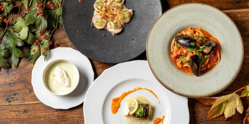 【フェスティブブランチ】パスタとメインが選べる全4品＋1品無料アップグレード（12/20～1/4）