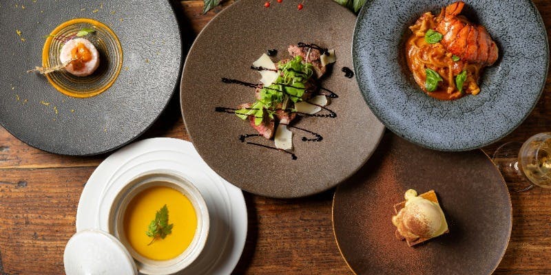 【フェスティブディナー】パスタとメインが選べる全5品（12/26～1/4）