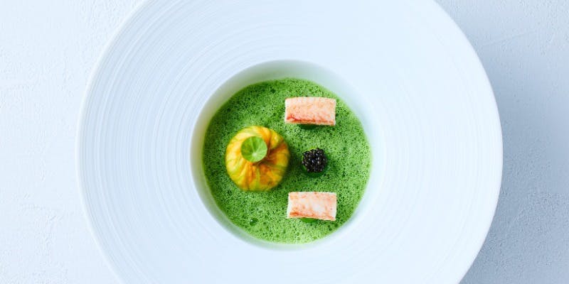 【ランチ】ムニュ・グルマン＋シャンパーニュ付き（10品）