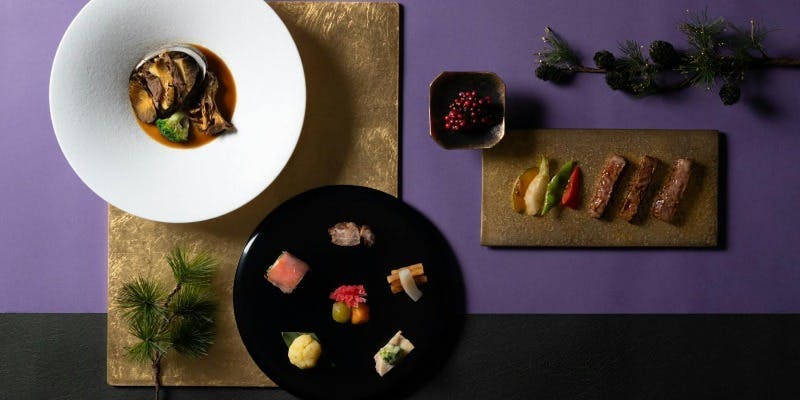 【万福ランチコース】海老と野菜のクリーム炒めやふぐのXO醤蒸し（正月1/1～4限定）