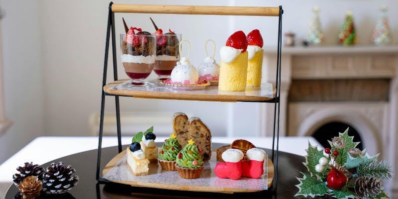 【11/21～12/25】カフェ・グルマン＋苺のミルフィーユ＋選べるドリンク（お席90分制）