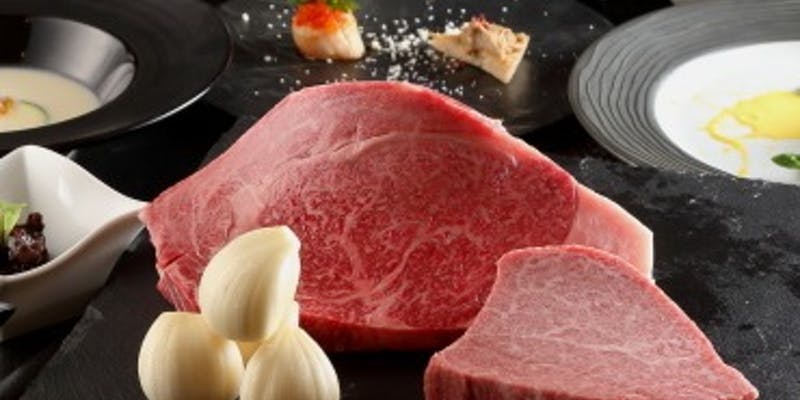 【ディナー かぜのコース 】メインのお肉と海鮮を楽しめるコース　全7品（8月～）