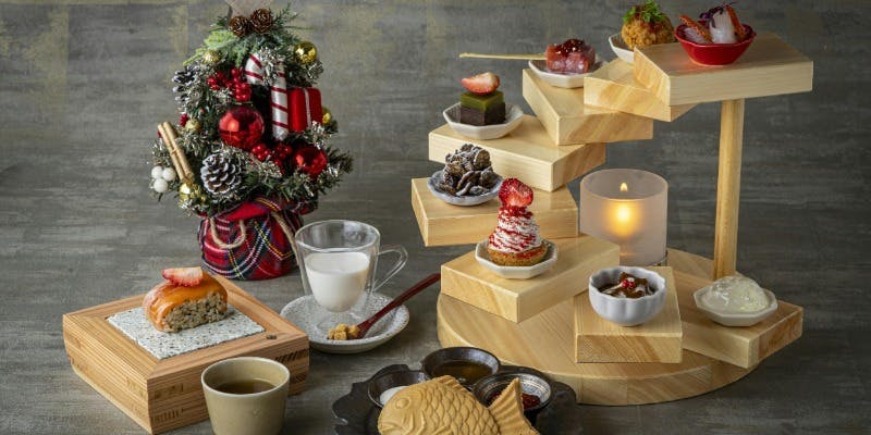 【Xmas2025】和のクリスマスアフタヌーンティー