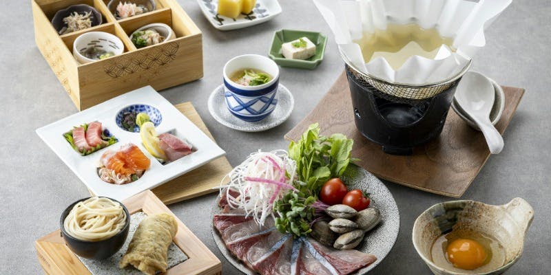 【手軽な食事会】寒鰤しゃぶ鍋コース