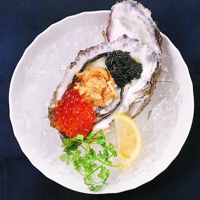 生牡蠣×高級食材