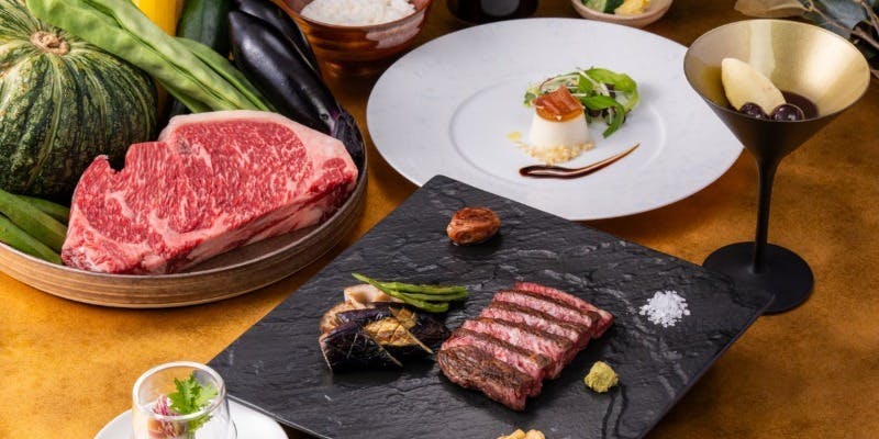 【黒毛和牛ランチコース】～メインの黒毛和牛ロース含む全8品～