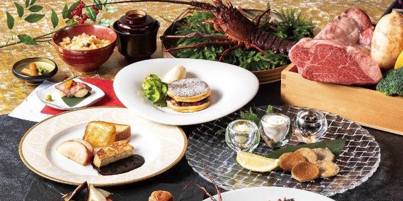 【万福】ニューイヤーコース～フォアグラ＆伊勢海老と銘柄牛フィレをメインにした豪華なコース～