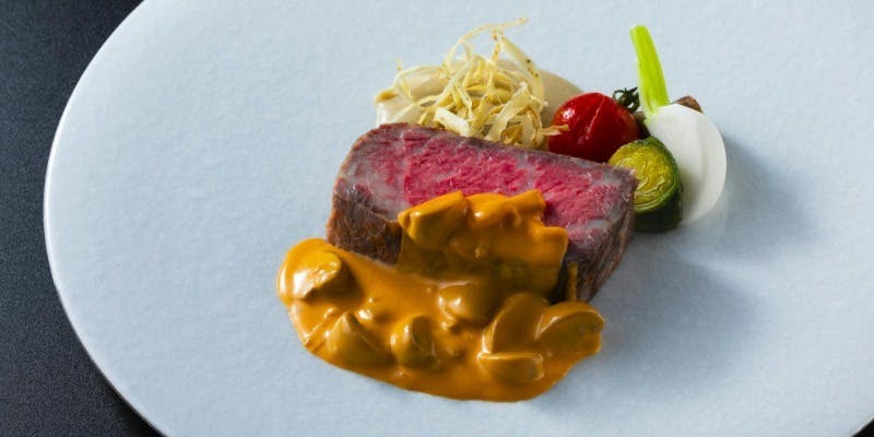 【MARE】国産牛ローストビーフにお魚もご堪能！全6品フルコース＋個室確約