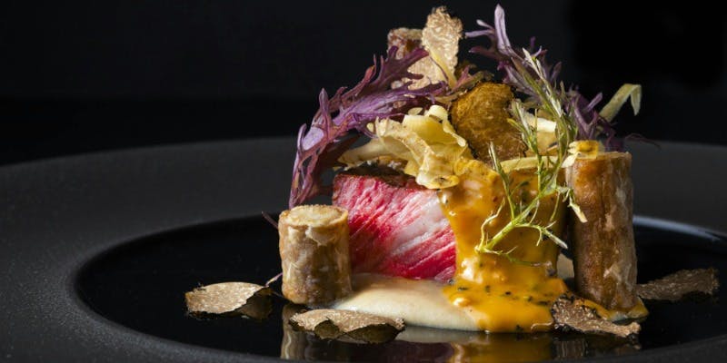 【SCALA】極上のコンソメスープ×A5黒毛和牛グリル含む　全6品＋個室確約