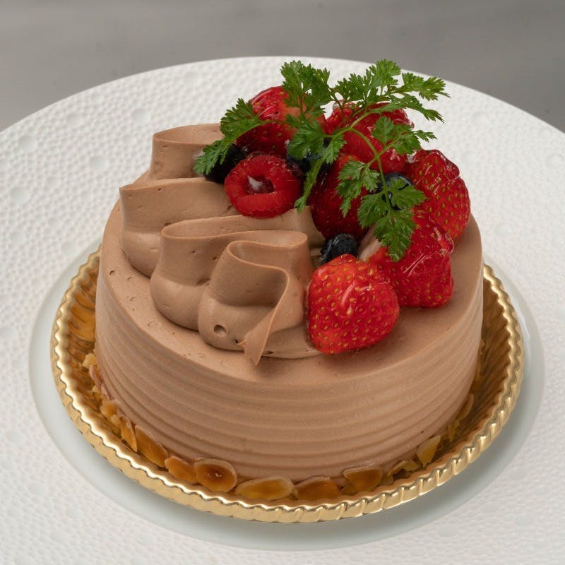 チョコクリームイチゴショートケーキ　12cm