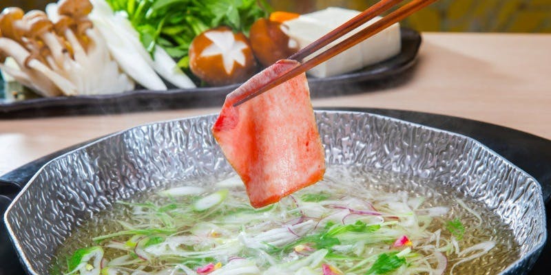 黒毛和牛熟成牛タンしゃぶしゃぶ　ーTANSHABUー