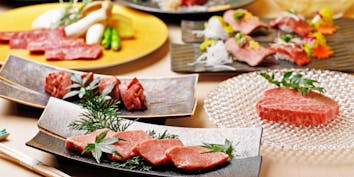 【焼肉】【松の肉尽くしコース】白いユッケ、松阪カルビ、シャトーブリアンなど全12品 - 黒毛和牛焼肉 きっしゃん永楽町 松
