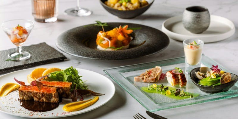 【全6品】メインが選べる・タイドテーブルコース