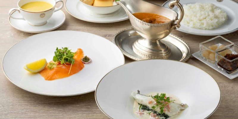 ・カスケードランチ・　人気のカレーライスが楽しめるコース