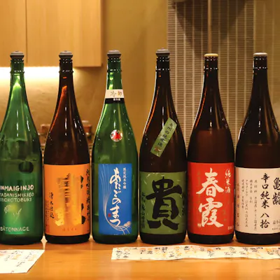 料理に合うお酒も季節に合わせてご用意