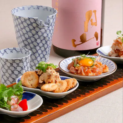 豊富に取りそろえる日本酒